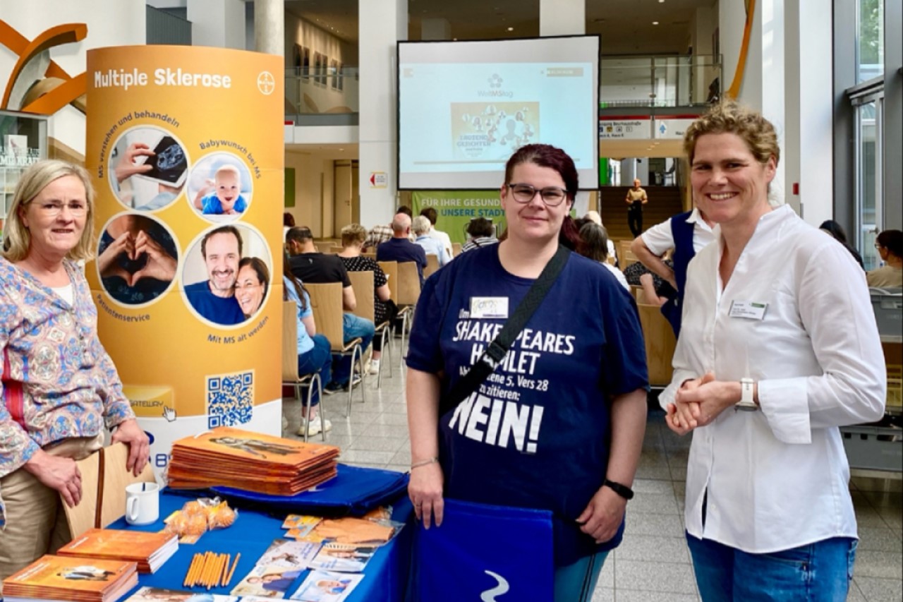 Prof. Dr. Gisa Ellrichmann-Wilms beim MS-Infotag 2025