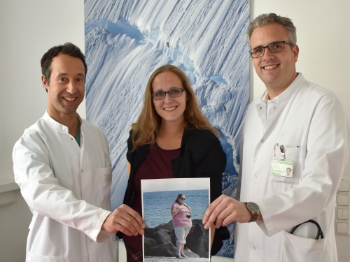 Nach erfolgreicher Adipositas-OP: 32-Jährige arbeitet jetzt für ihre Operateure im Klinikum